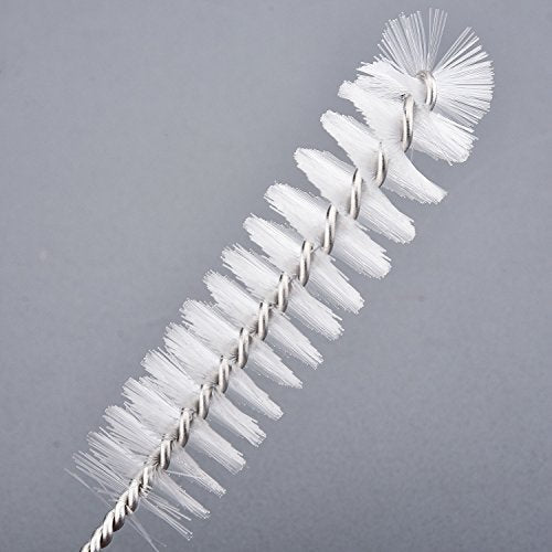 Tatuo Tube Cleaning Brush 7 Feet Flexible, 7 Inch Handy Brush with 5 Pack Mini Nylon Brush Set 4 Inch for Standard Tubing in 22 mm Diameter