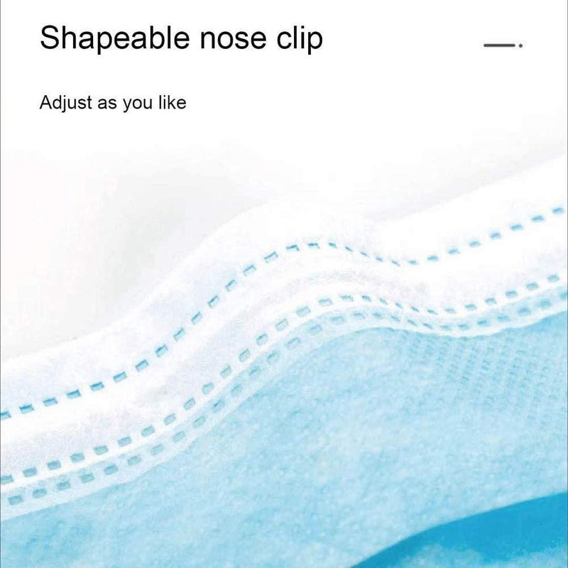 50pcs Disp0sable Nose Filter 3-layer Breathable Comfortable Cover Used In Hospitals,schools And Public Health