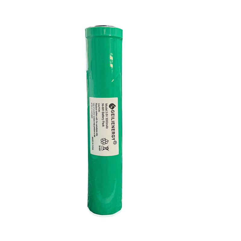 GEILIENERGY (3 PCS) 3.6V 3000mAh NIMH Battery Stick for Streamlight Stinger LED HP, XT,75175 PolyStinger, Pelican M9 3 PACK 75375