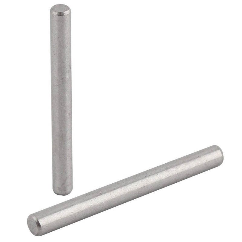 uxcell Straight Retaining 3mm x 30mm 304 Stainless Steel Dowel Pins Rod Fasten Elements 10 Pcs
