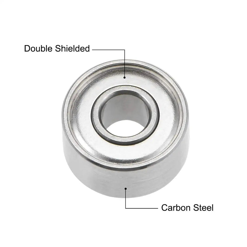 uxcell 693ZZ Deep Groove Ball Bearings Z2 3mm X 8mm X 4mm Double Shielded Carbon Steel 20pcs 3mmx8mmx4mm