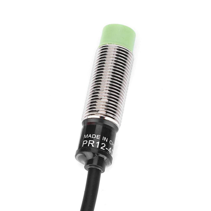 Inductive Proximity Switch, PR12-4DN 3-Wire NO NPN Sensor Switch Detection Distance 4mm