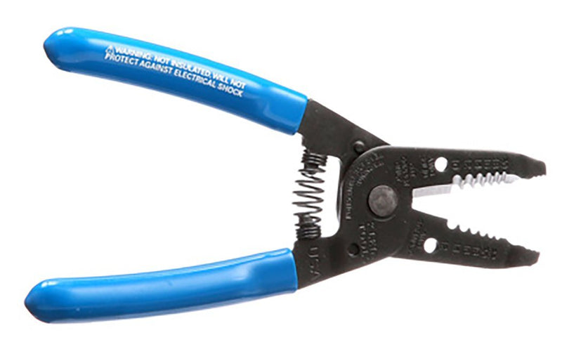 Multi-Purpose Wire Stripper and Cutter for 10-20 AWG Solid Wire and 12-22 AWG Stranded Wire Klein Tools 1011 , Blue