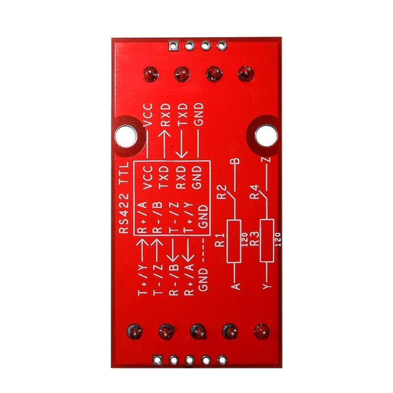 RS422 to TTL Converter, 3.3V Level Converter Module Mutual Conversion with Indicator Light