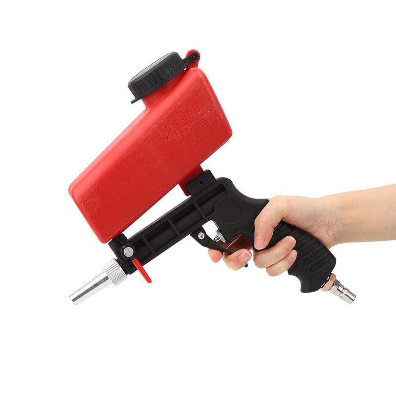Mini sandblasting device, high pressure cleaner sandblasting gun, mini handheld portable dry ice blasting device compressed air, pneumatic aluminum lightweight sandblaster
