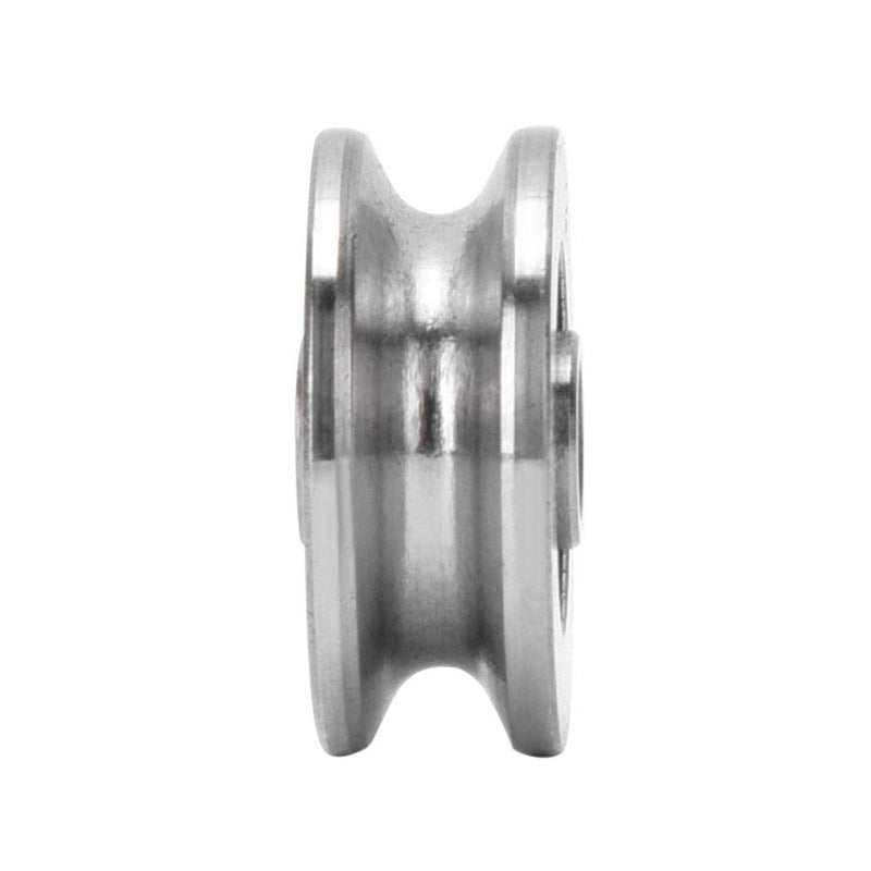 V Groove Ball Bearing, 10pcs V1804 Track Roller Bearing Guide Rail Bearing, 4mm ID, 18mm OD, for Motor, Toys, Model, Instrument and Meter, Communication Equipment