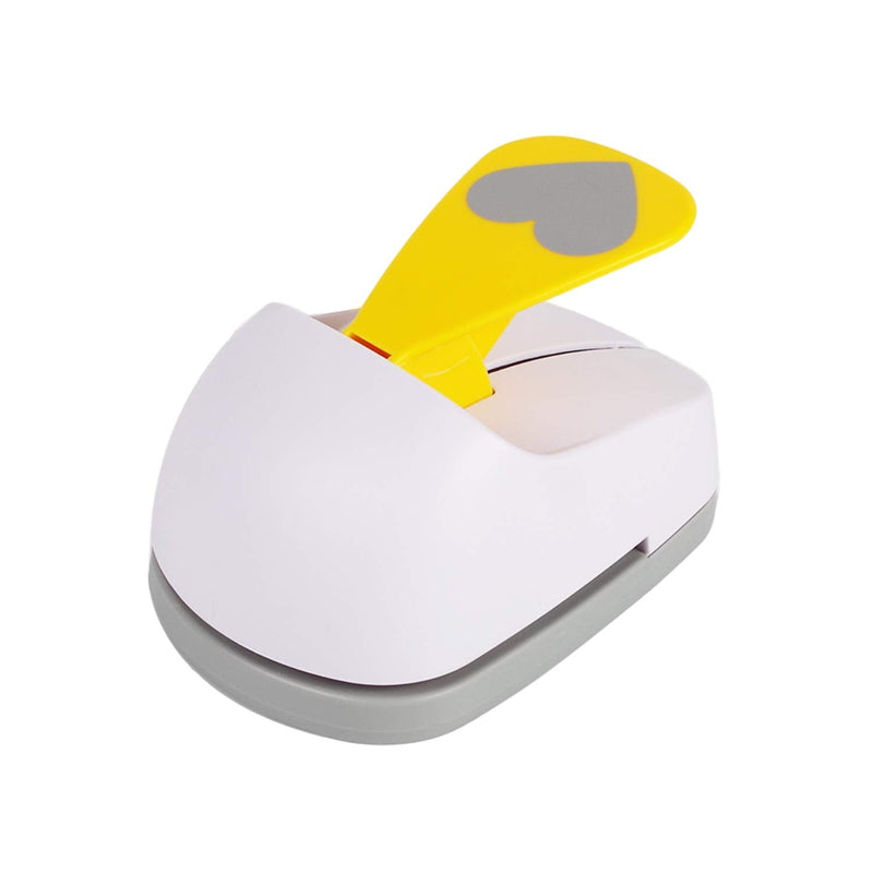 Craft Lever Punch 3 inch Heart Punch DIY Handmade Paper Punch (White 3inch Heart)