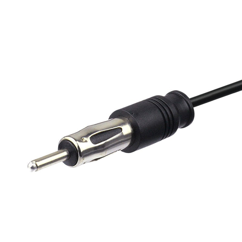 Bingfu Car Radio Antenna Extension Cable 50cm / 20 inch FM AM Radio Car Antenna Extension Cable Cord DIN Plug Connector Coaxial Cable for Vehicle Truck Car Stereo Head Unit CD Media Receiver Player 20 inch / 50cm
