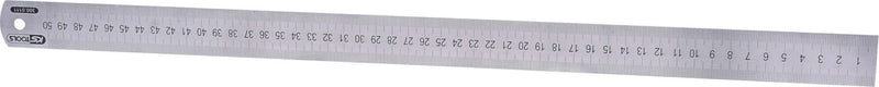 KS Tools 300.0111 Semi-flexible steel rule, 500mm 500mm