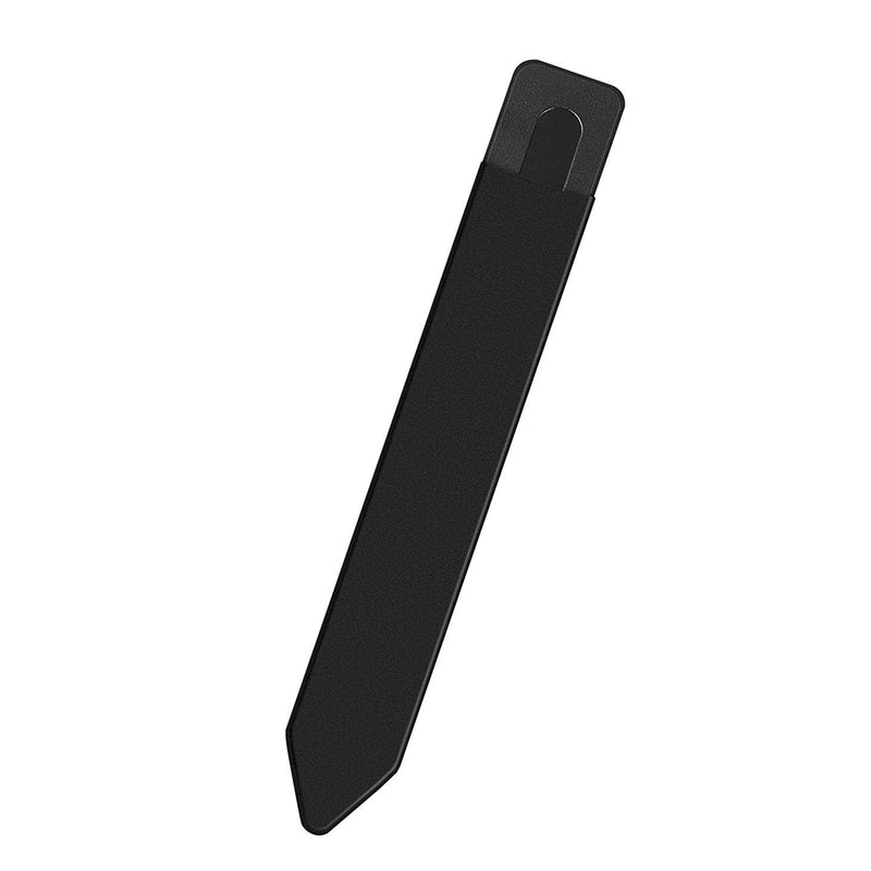 BoxWave Stylus Pouch for HP Pavilion x360 Convertible 2-in-1 (14") (Stylus Pouch by BoxWave) - Stylus PortaPouch, Stylus Holder Carrier Portable Self-Adhesive - Jet Black