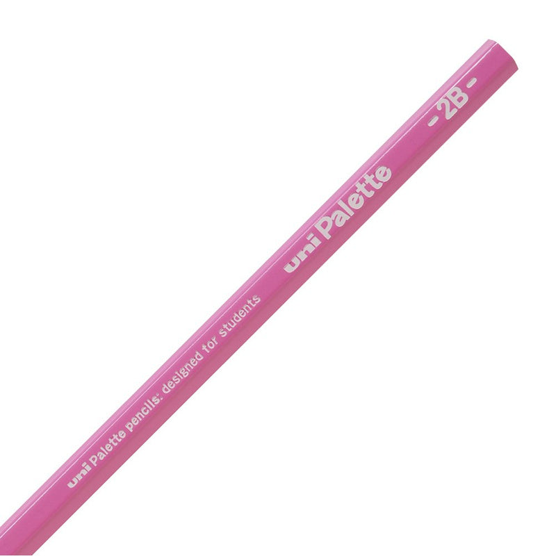 Mitsubishi Pencil pencil Uni palette writing Enpitsuto 2B pastel pink K55612B