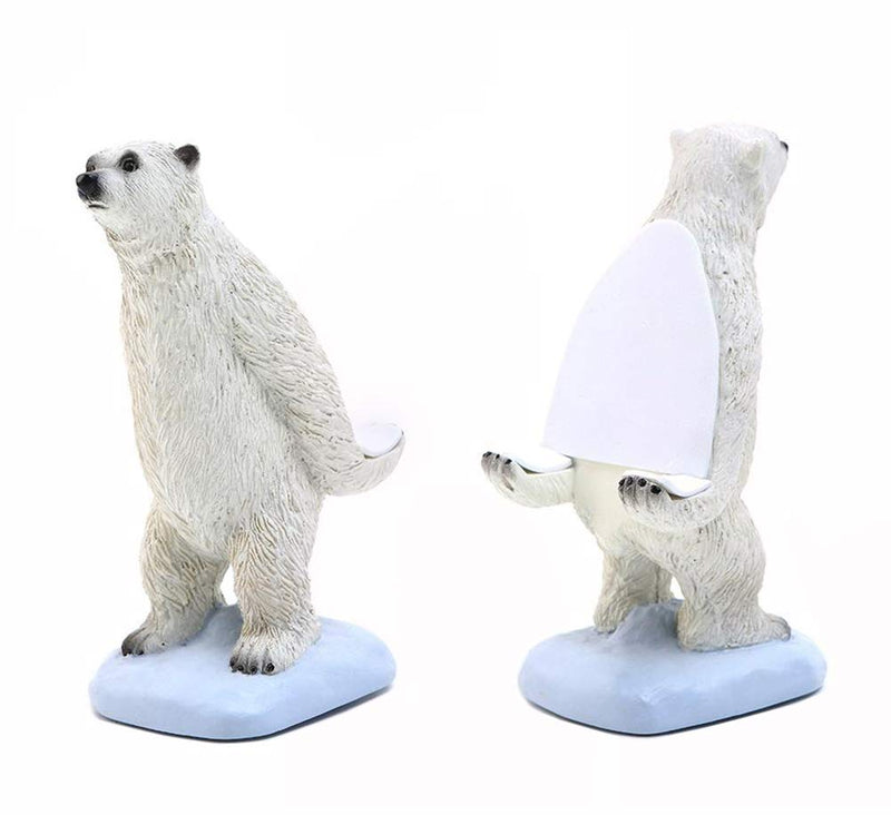 Cute Polar Bear Animals Cell Phone Stand for Desk Smartphone Mobile Phone Holder for iPhone Android Smartphone Holder Desk Decorations