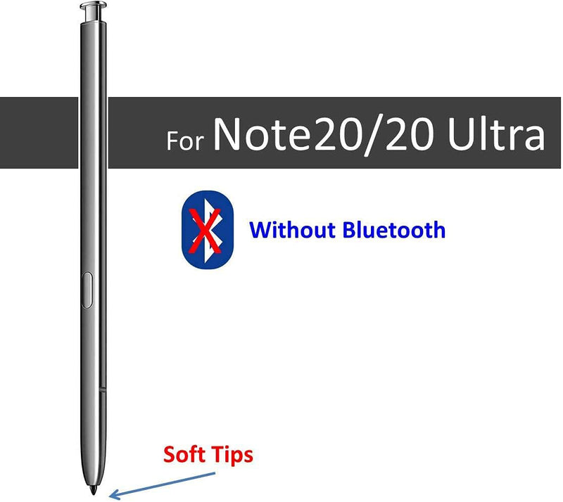 SLAUNT Note 20 S Pen Replacement Stylus Pen Compatible with Galaxy Note 20 Note 20 Ultra 5G S Pen +Tips/Nibs+Eject Pin (Grey) Grey