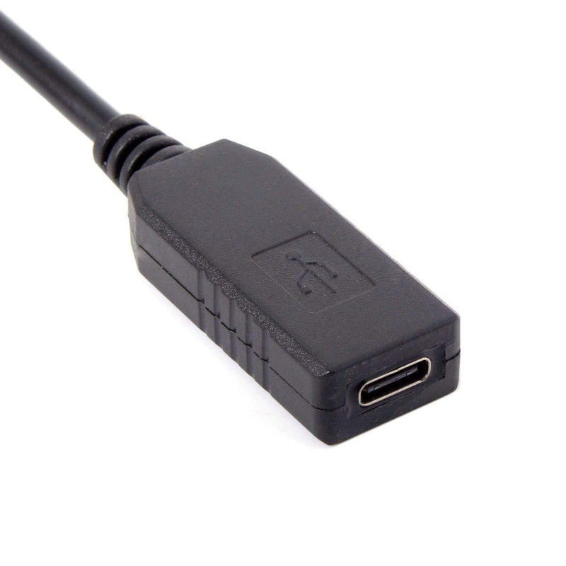 CY USB 3.1 Type C USB-C to DC 20V 5.5 2.5mm & 2.1mm Power Plug PD Emulator Trigger Cable for Laptop Black DC 5.5x2.1mm