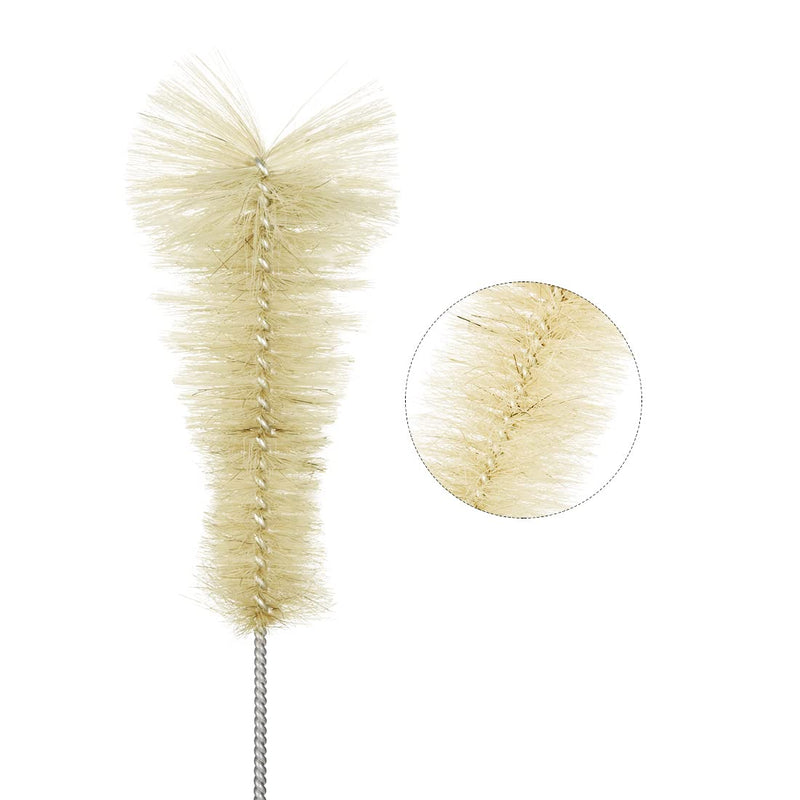 uxcell 2pcs Laboratory Test Tube 250ml Conical Flask Bristles Cleaning Brush