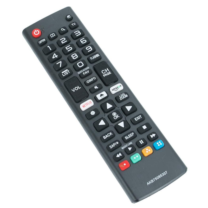 AKB75095307 Replace Remote fit for LG TV 43UJ6300 43UJ6050 43UJ6350 49UJ6300 49UJ6050 32LJ550M 32LJ550M-UB 65UJ6300-UA 75UJ6520 55UJ6520 43UJ6200 49UJ6200 55UJ6200 65UJ6200 49UJ620M 43UJ6500-UB