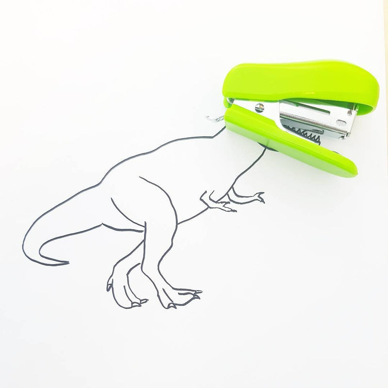 Rapesco Bug Mini Stapler, Green (1411)