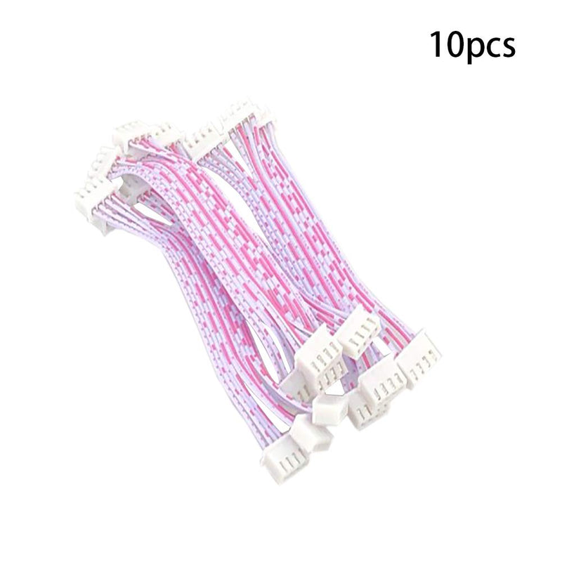 Fielect 10Pcs 4Pin 2.54mm Pitch Female to Female JST XH Adapter Cable 10cm Long 10Ã—2.54Ã—4ï¼›10pcs