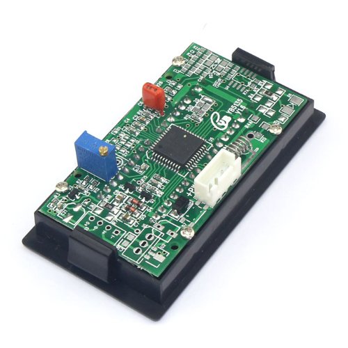 DROK® 0.5" +/- 0-2A DC Current Measurement Panel Ammeter Digital Ampere Meter