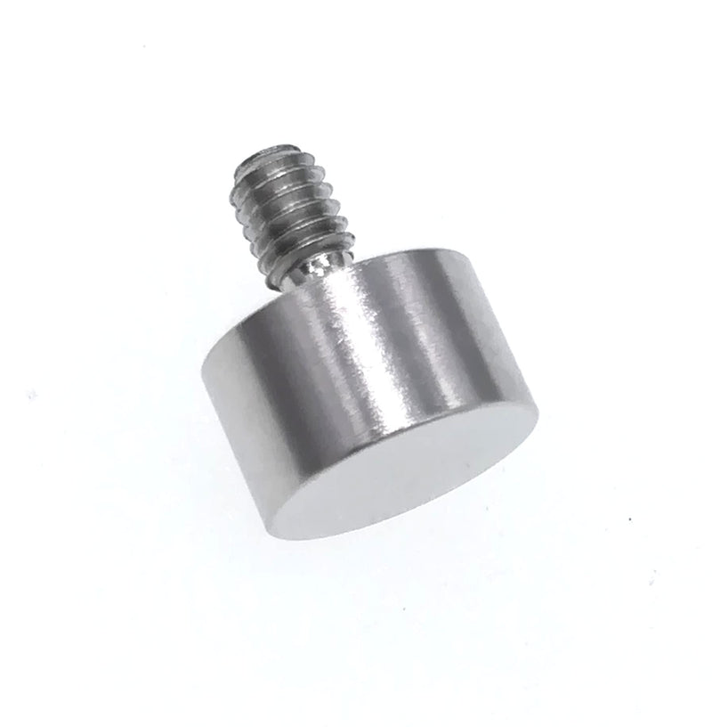 SUXING Flat Contact Points 5/16" Diameter 3/16" Long for Dial Digital Indicator Depth Gauge Thickness Gauge 4-48 UNF Thread (4-48UNF 5/16“ Diameter) 4-48UNF 5/16“ Diameter