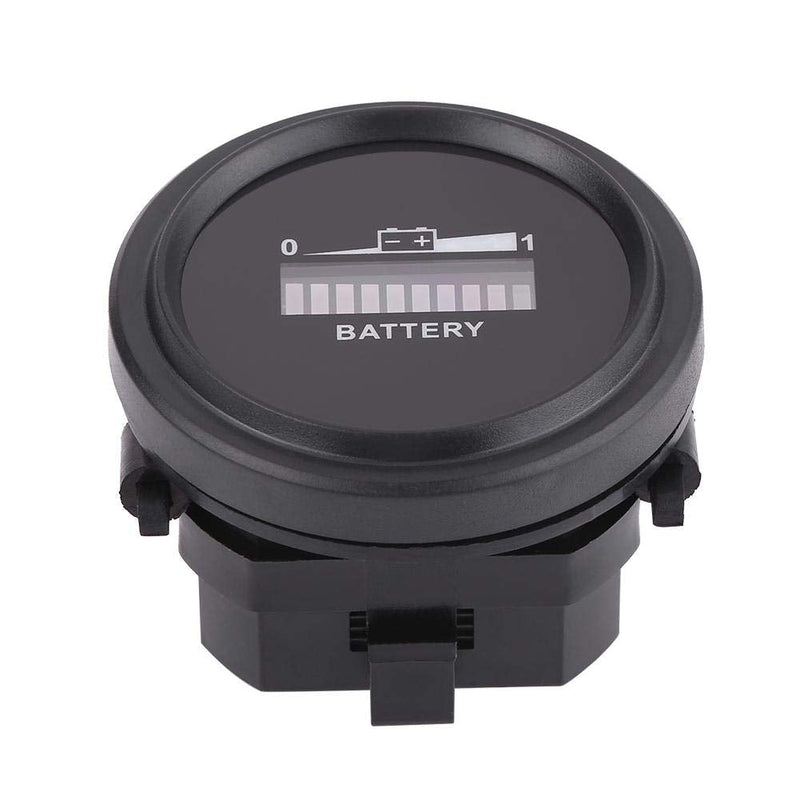 Golf Cart Battery Indicator 12V/24V/36V/48V/72V LED Digital DC Electricity Indicator Meter DC Battery Gauge Fit for Golf Cart