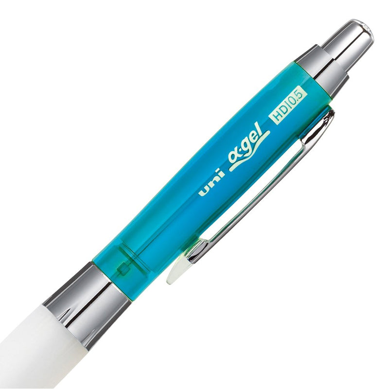 Pilot Uni Alpha-Gel Shaker Mechanical Pencil 0.5mm Hard Grip, Chrome Light Blue (M5618GG1PC.8)