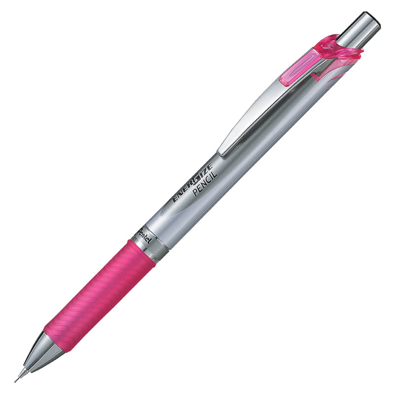 Pentel EnerGize Automatic Mechanical Pencil Trim, 0.5 mm Lead Size - Pink Barrel - 1 Each (PL75P)