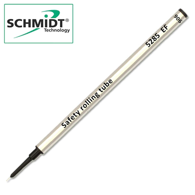 2 Pack - Schmidt 5285 Extra Fine Rollerball Metal Refill - Black Ink