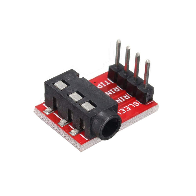 Onyehn TRRS 3.5mm Audio Jack Breakout Headphone Video Audio MP3 Jack Module for Arduino (Pack of 5pcs)