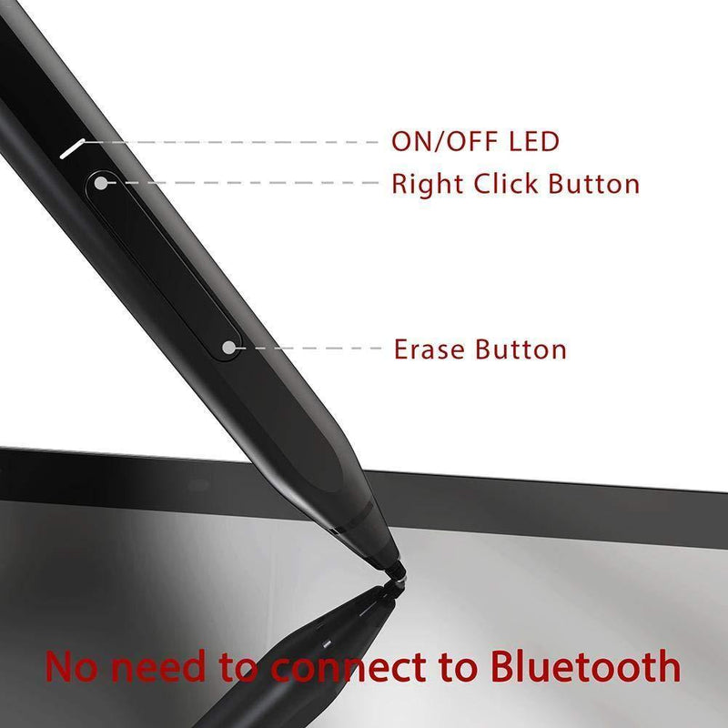 Stylus Pen for Dell Inspiron 13 7000 2-in-1 (13.3 in) (Stylus Pen by BoxWave) - ActiveStudio Active Stylus, Electronic Stylus with Ultra Fine Tip - Jet Black