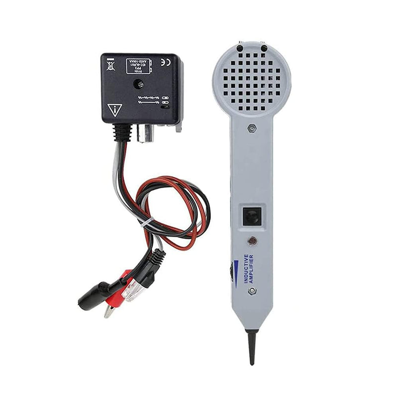 CENPEK Tone Generator Kit, Wire Tracer, Cable Tester, Professional Tone Tracing Kit, 200EP High Accuracy Cable Tester Detector Finder Inductive Amplifier and Probe Kit with Adjustable Volume