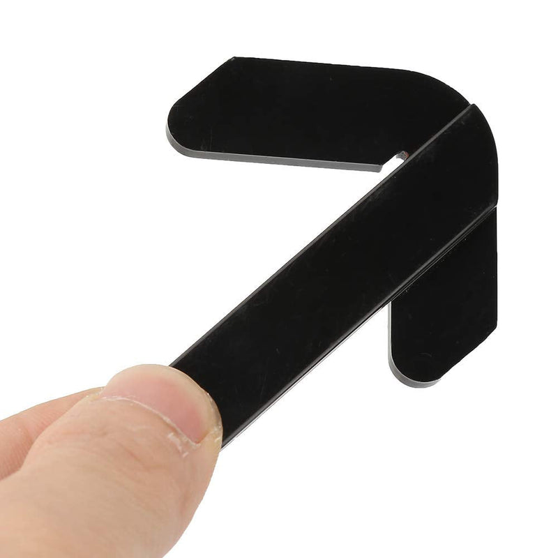 Garosa Mini Center Finder Tool Machinist Plastic Center Finder Ruler Woodworking Marking Offset Marking Tool for Mini Lathe Milling Machine