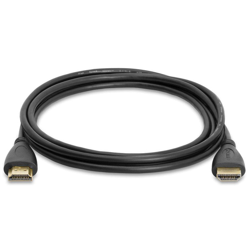 Cmple - Ultra Slim High Speed HDMI Cable HDMI 2.0 HDTV Cable - Supports Ethernet 3D 4K and Audio Return - 10FT (2 Pack) 10FT (2 PACK) Black