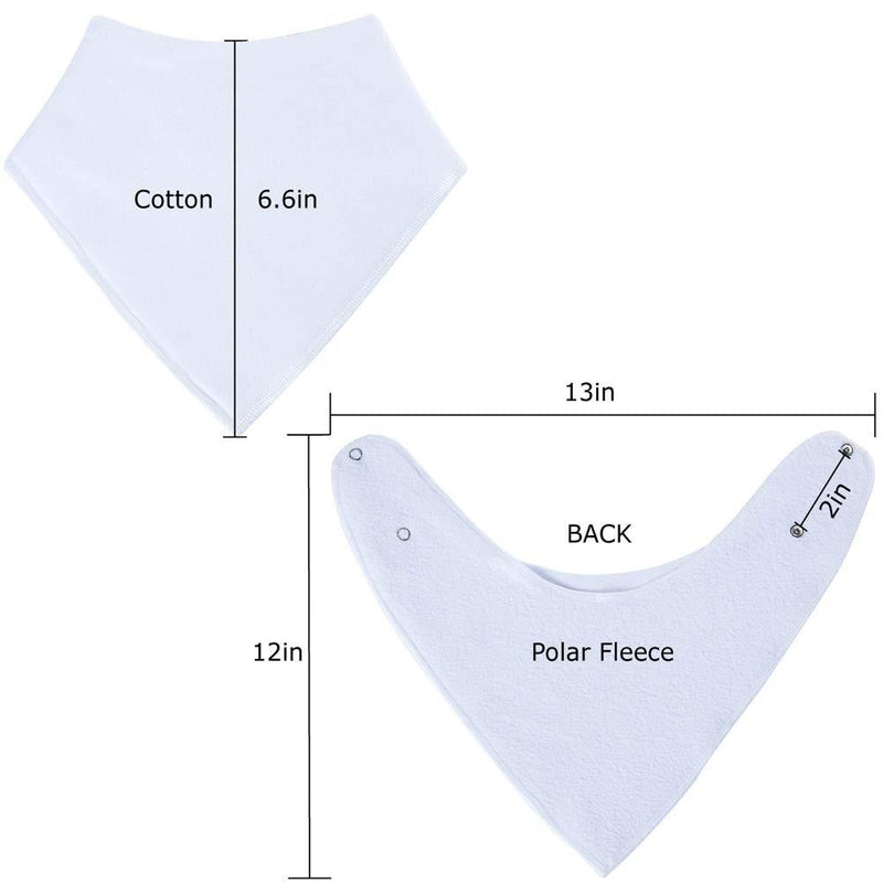 Baby Bandana Drool Bibs 6-Pack and Teething Toys 6-Pack Made with 100% Organic Cotton, Absorbent and Soft Unisex (Vuminbox) (6 - Pack Girl) Pink