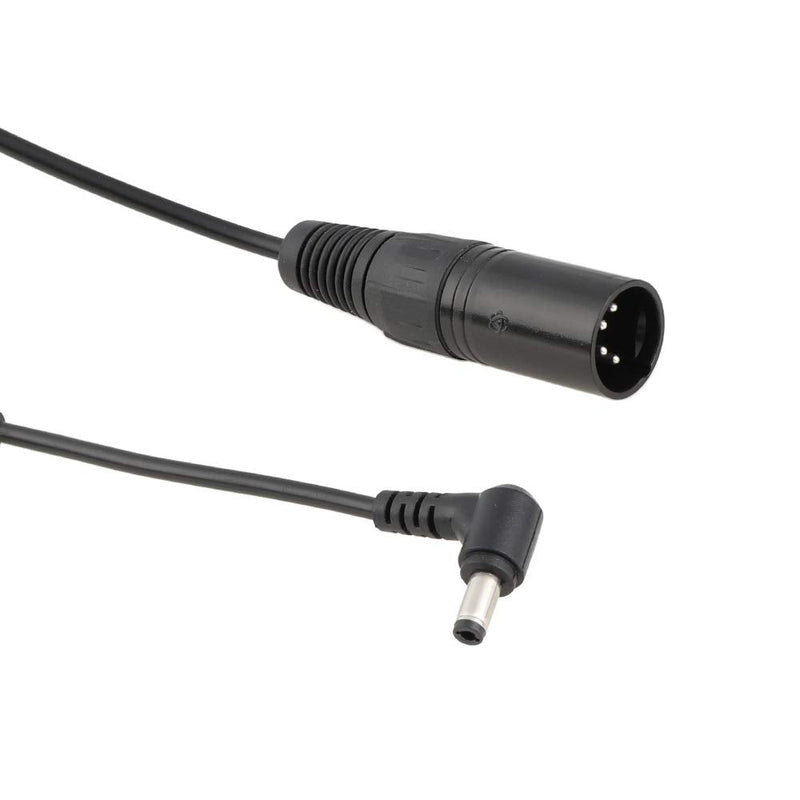 CAMVATE 4Pin XLR Male to 2.5mm DC Plug Power Cable - 2381