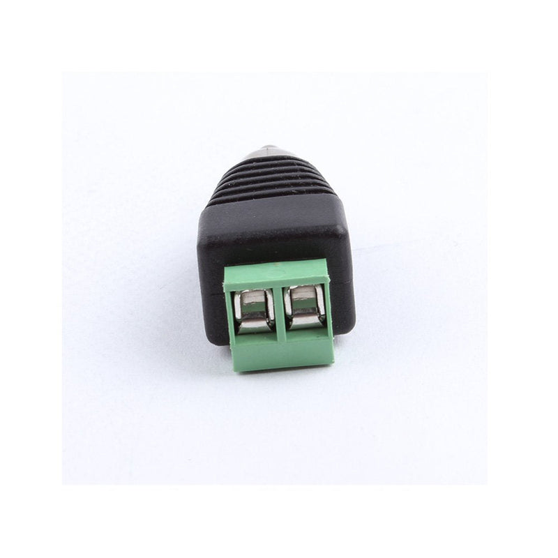 RCA Male To AV Screw Terminal Adapter 20-Pack Phono Plug solderless Converter Audio Vedio Spearker Wire Connector, CCTV Application
