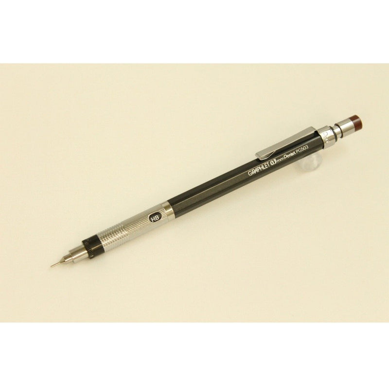 Pentel Fine Writing Instrument Mechanical Pencil (PG503-ED) 0.3mm