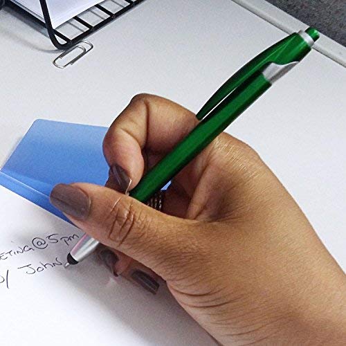 Thank You Greeting Gift Stylus Pens for Touchscreen Devices - 2 in 1 Combo Pen -for Employee Appreciation, Events and Parties, 25 Pack