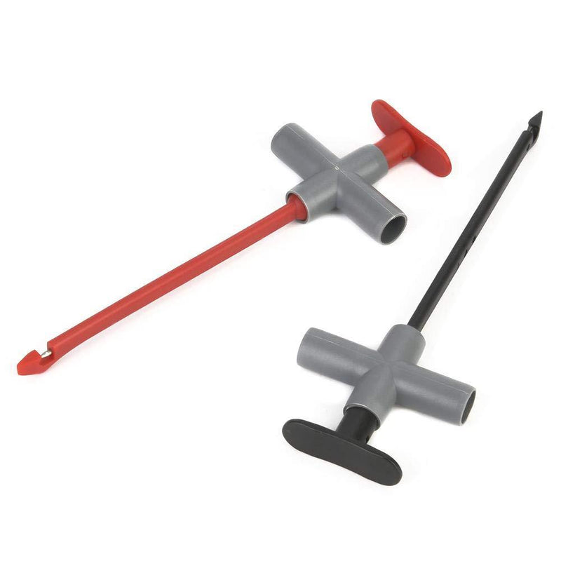 Puncture Probe Wire-Piercing Test Clip 2PCS P5010 Automotive Test Cable Kit Auto Car Repairing Multimeter Testing Tool