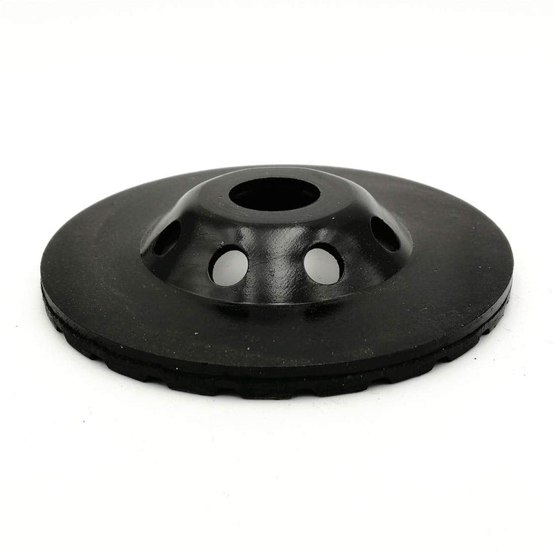 SHDIATOOL 5 Inch Turbo Row Diamond Grinding Cup Wheel for Concrete Granite Marble Masonry Brick Fits 7/8 Inch Arbor Turbo Rows