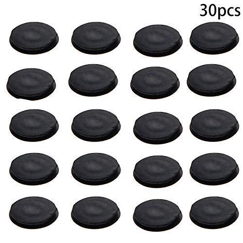 Fielect 30Pcs 18mm Mounting Dia Wire Protector Oil Resistant Armature Rubber Grommets Wire Rubber Grommets Wire Grommet Black Hole Dia:18mm