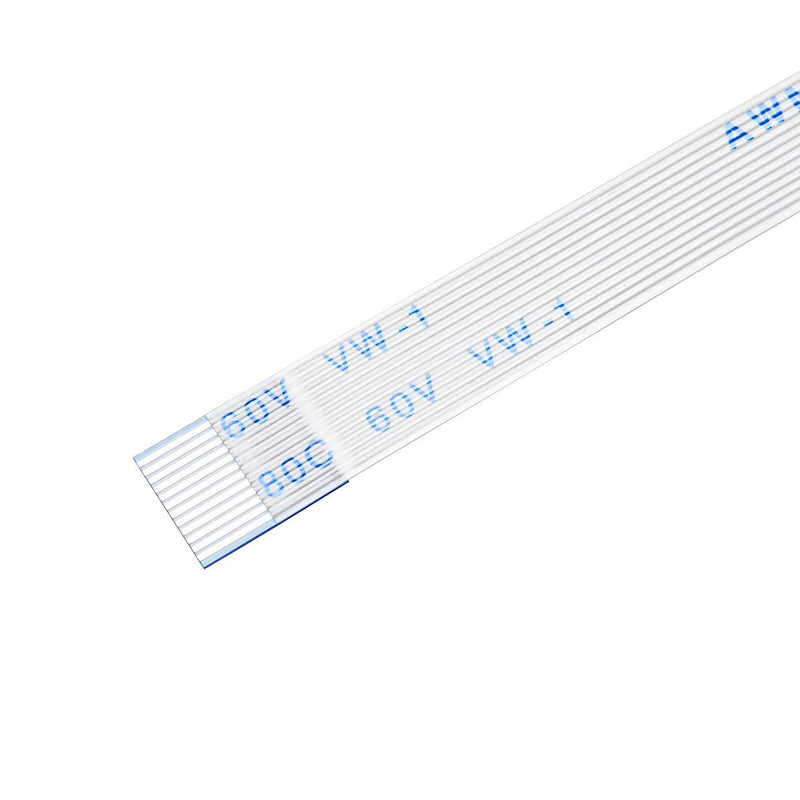uxcell Flexible Flat Cable, 12 Pins 0.5mm Pitch 150mm FPC FFC Flexible Ribbon Cable for LCD TV Car Audio DVD Player Laptop 5Pcs (B Type)