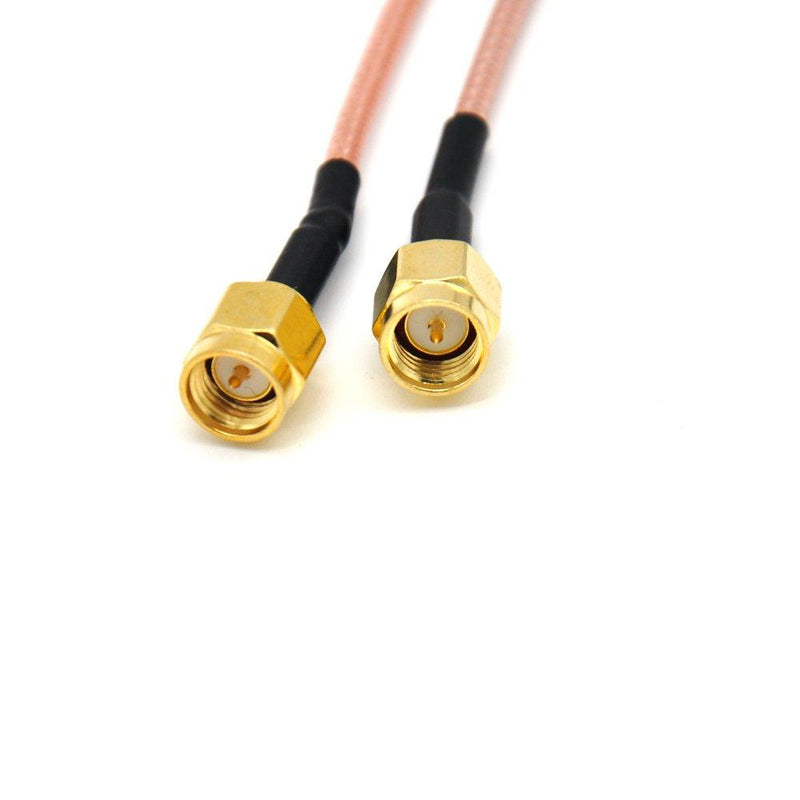 Padarsey RG316 Wire Jumper 100cm(40 inch) SMA Male to SMA Male with Connecting Line RF Coaxial Coax Cable Antenna Extender Cable Adapter Jumper
