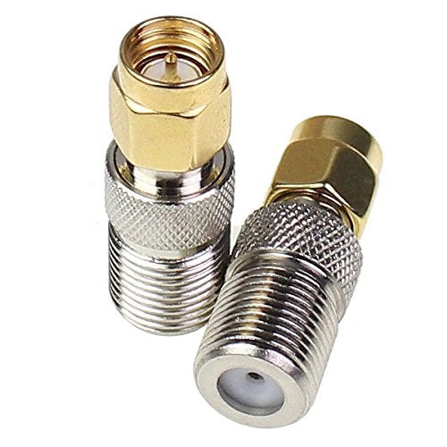 F Type To Sma Male Female Connector Adapter Coax Coxial Socket 2 Sets 6 pcs