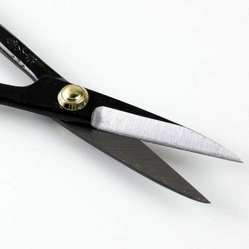 Wazakura Satsuki Bonsai Scissors MADE IN JAPAN 7inch(180mm), Japanese Bonsai Garden Tools, Hasami Pruning Shears - Long Handle Black