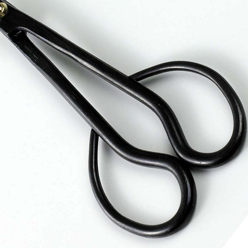 Wazakura Satsuki Bonsai Scissors MADE IN JAPAN 7inch(180mm), Japanese Bonsai Garden Tools, Hasami Pruning Shears - Long Handle Black