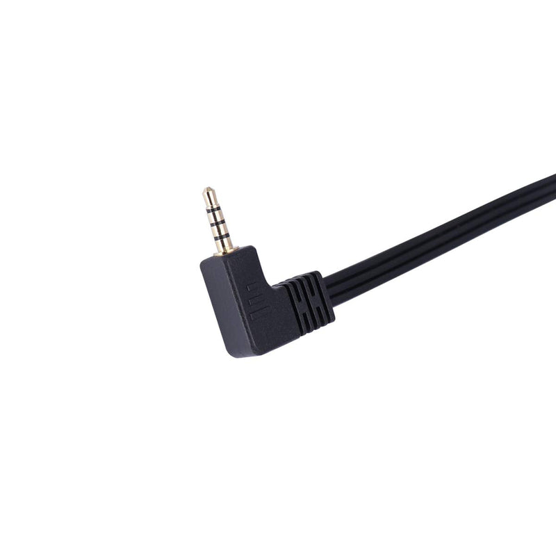3.5 mm to RCA AV Camcorder Video Cable,3.5mm Male to 3RCA Female Plug Stereo Audio Video AUX Cable for Smartphones,MP3, Tablets,Speakers,Home Theater (3.5 Male to 3RCA Female 0.15m)â€¦ 3.5 Male to 3RCA Female 0.15m