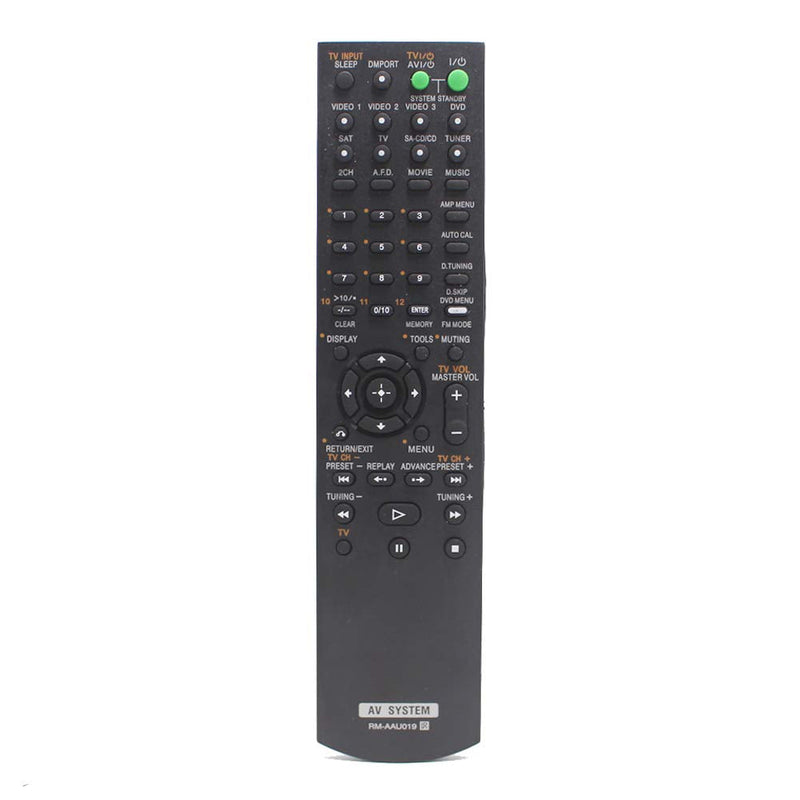 RM-AAU019 Remote Control Replaced for Sony RM-AAU017 HTD-DW685 STRDG510 STR-K1600 Home Theater Audio/Video Receiver AV System