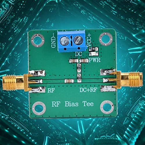 10-6000MHz Bias T Module DC Bias Power Supply DC Blocks Connection Modes for Active Antenna Broadband Amplifiers