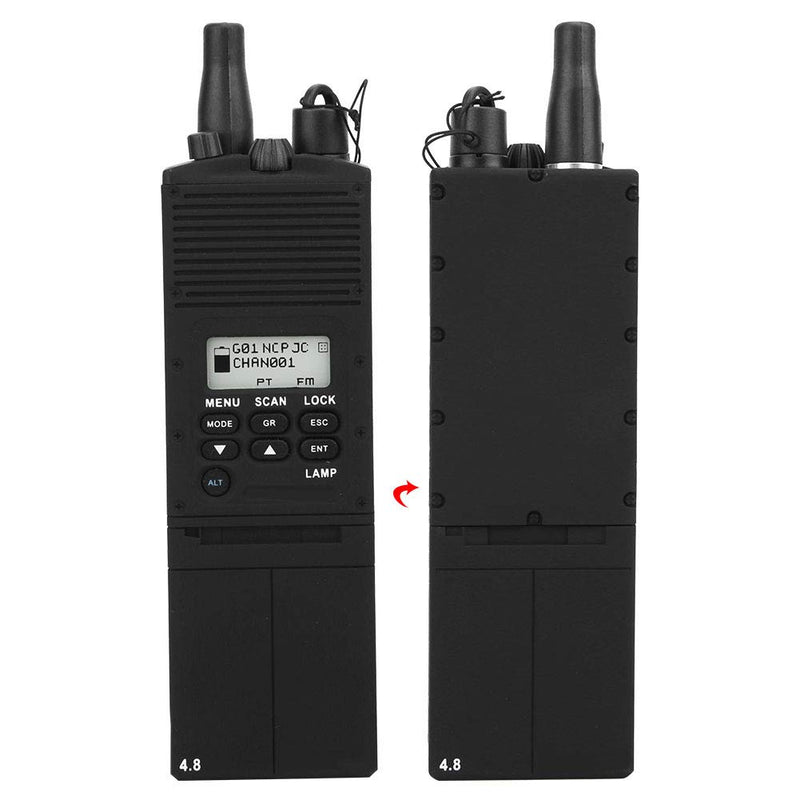 VBESTLIFE Walkie Talkie Model, Durable Plastic Dummy 2 Way Radio Case Cosplay Prop